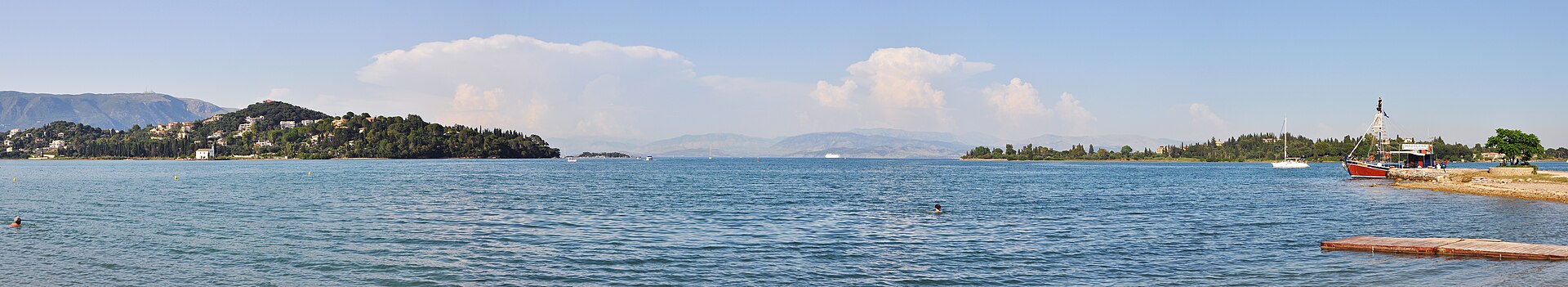 Corfu highlights from cruise port